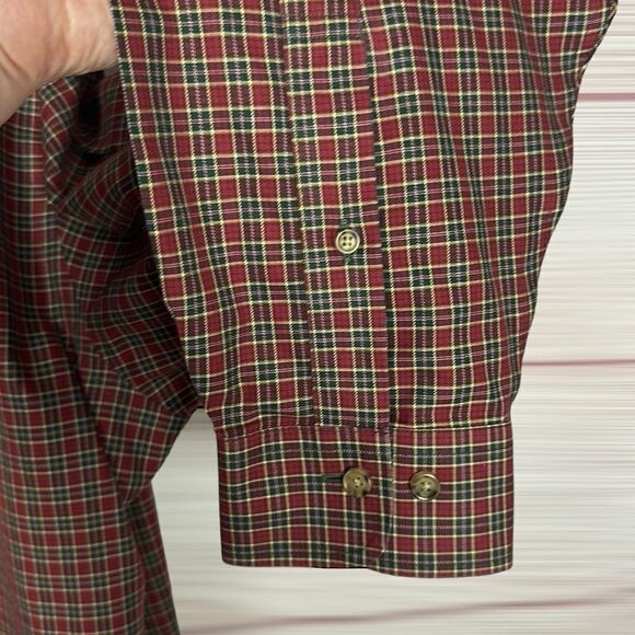 Brooks Brothers Button Down Shirt Long Sleeve Plaid Cotton Regular Fit XL - Picture 7 of 13
